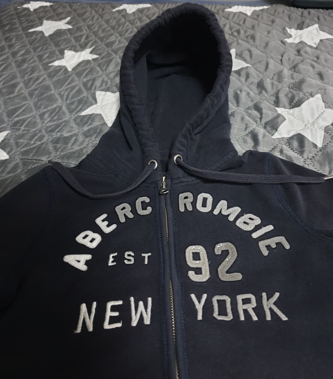 아베크롬비 빈티지 딱붙핏 기모 후드집업 (XS) 상품이미지2