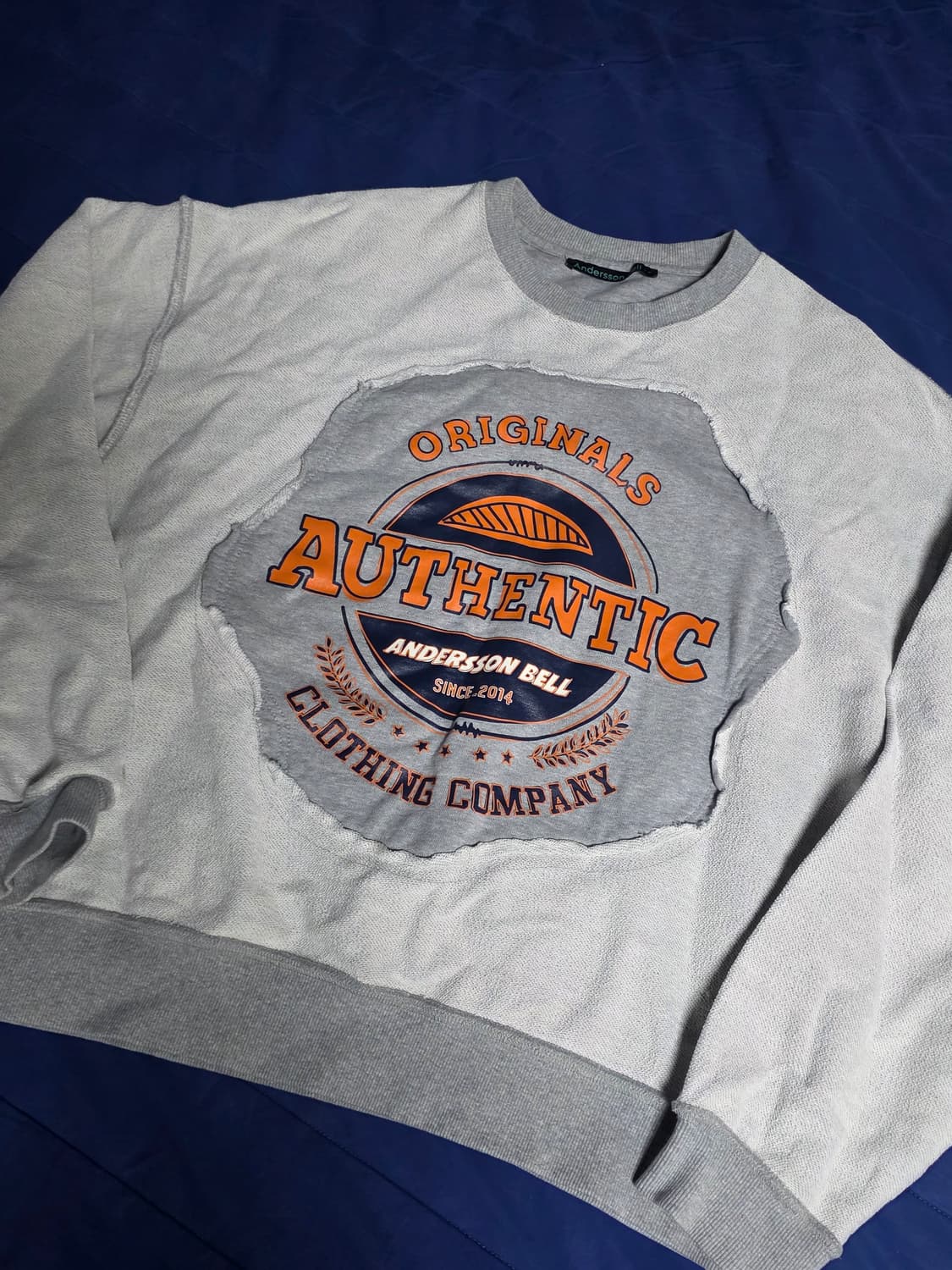 앤더슨벨 어센틱 맨투맨 M 상품이미지3