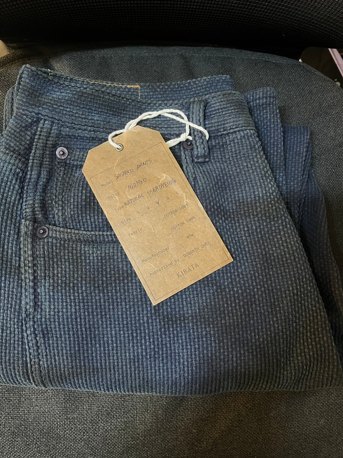 키바타(KIBATA) 사시코 Layered Natural Overdye 상품이미지2