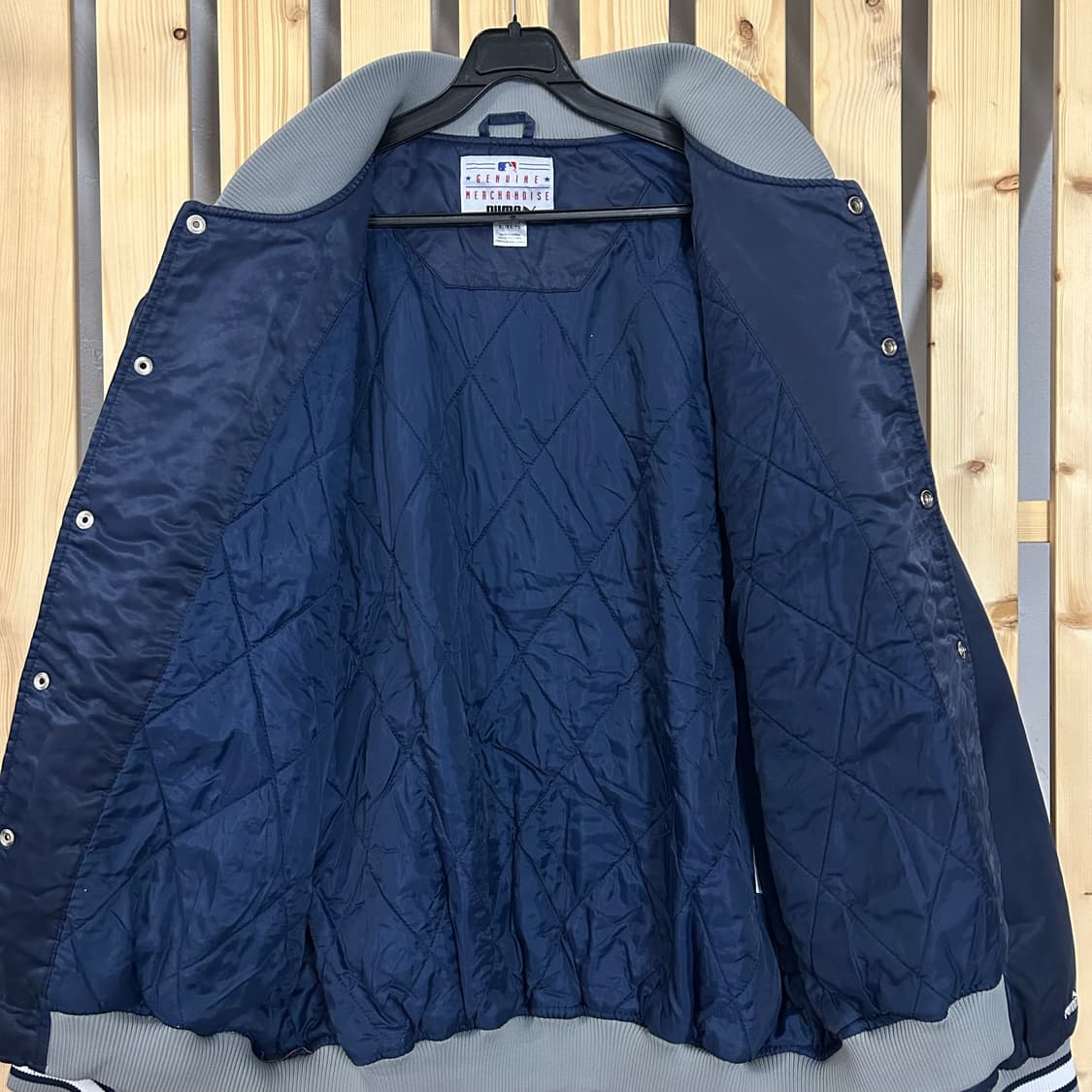 (XL) 머천다이즈 퓨마x양키스 스타디움 바시티 자켓 상품이미지6