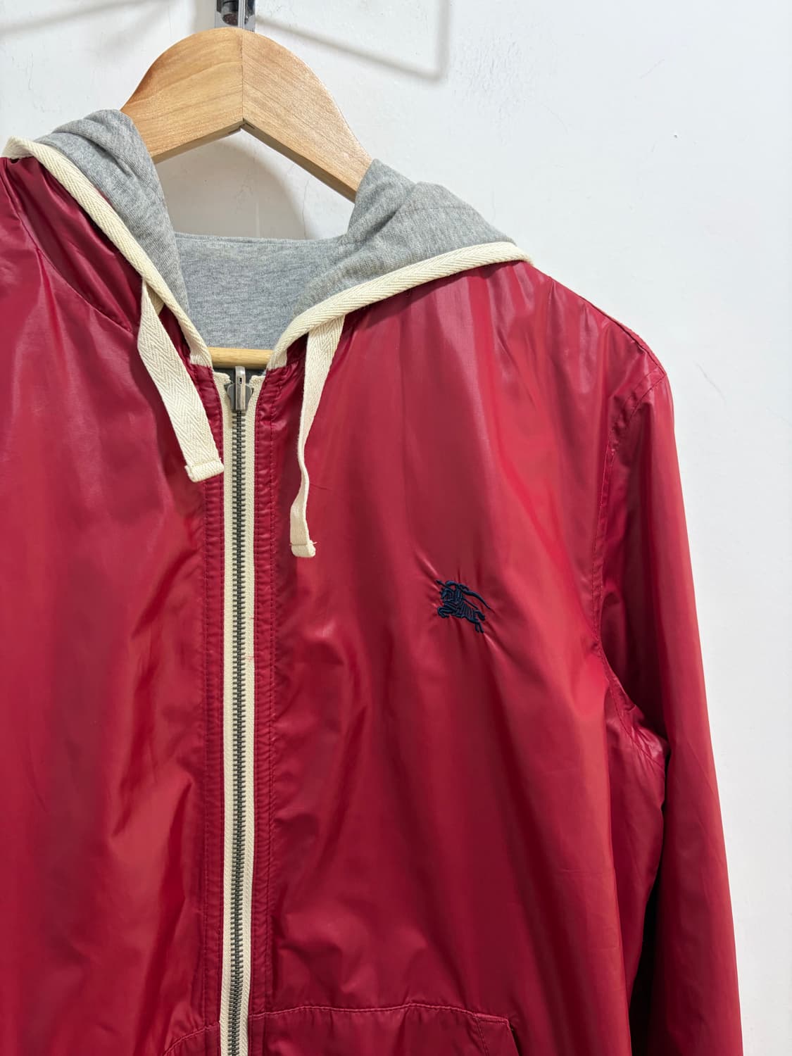 버버리 그레이 리버시블 양면 후드집업 상품이미지10