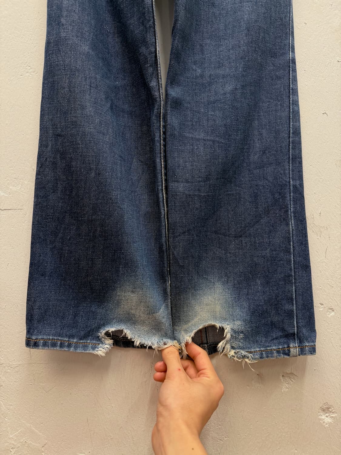 90s Levi's W519 Slim Straight Denim  상품이미지4