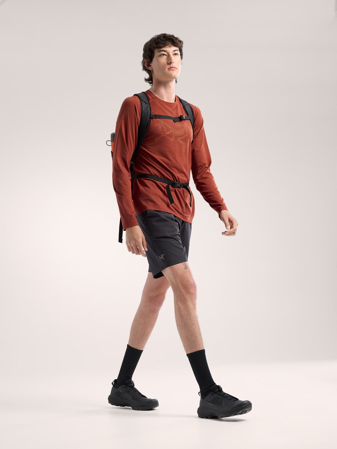 아크테릭스 코막 로고 셔츠 LS L size 상품이미지3