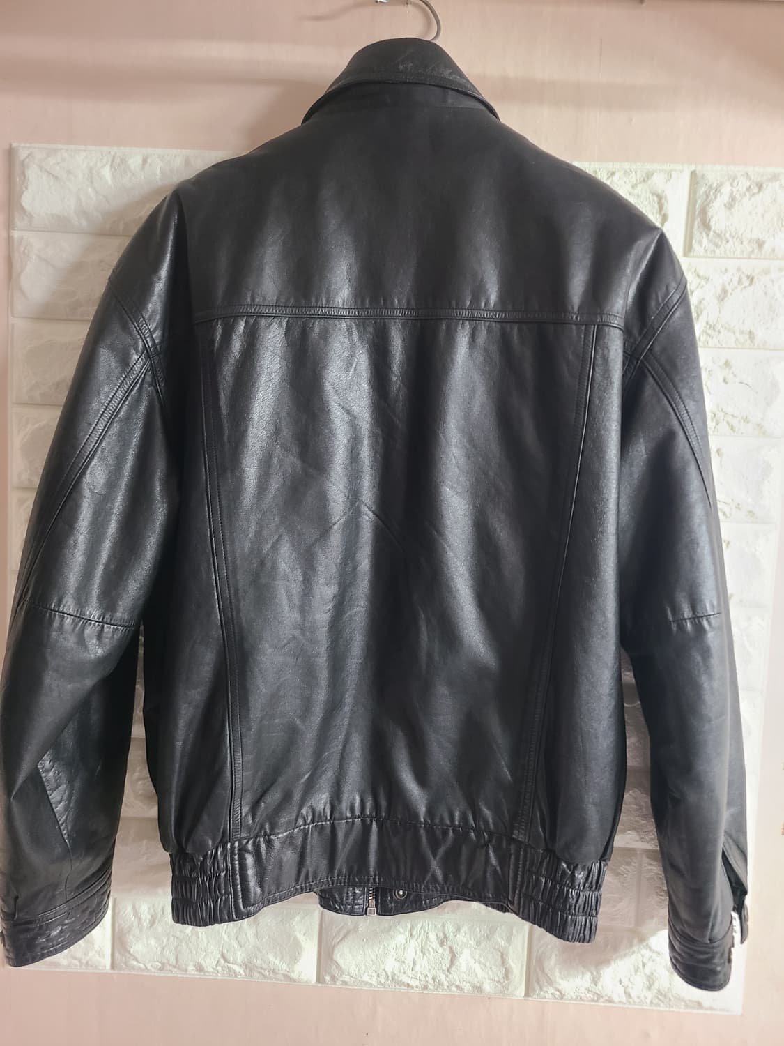 FOLKLAND 소가죽 자켓 블랙(95) 상품이미지5