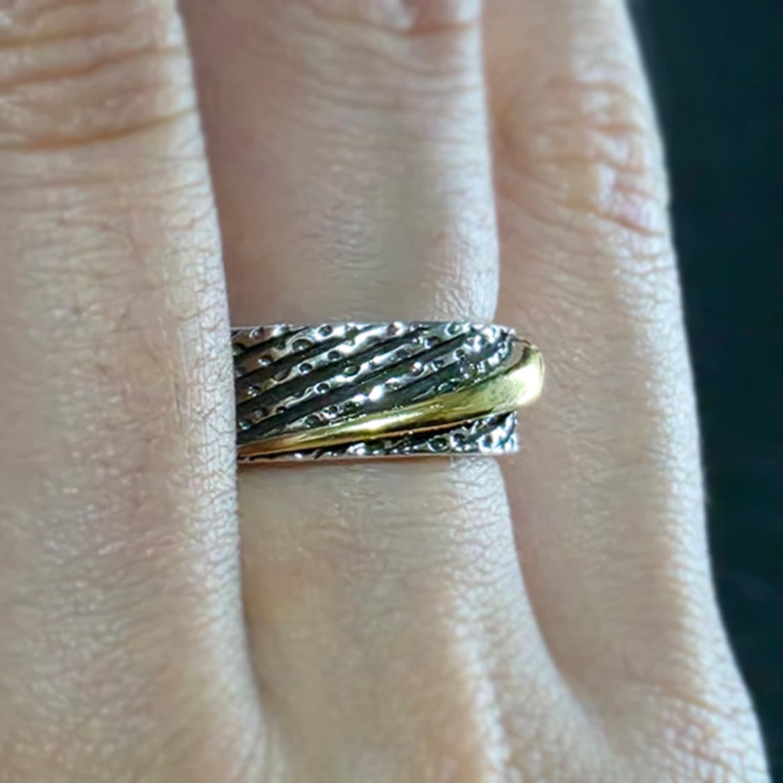 Altair 실버 남자 엔틱 빈티지 명품 별 유성 운석 반지 상품이미지6