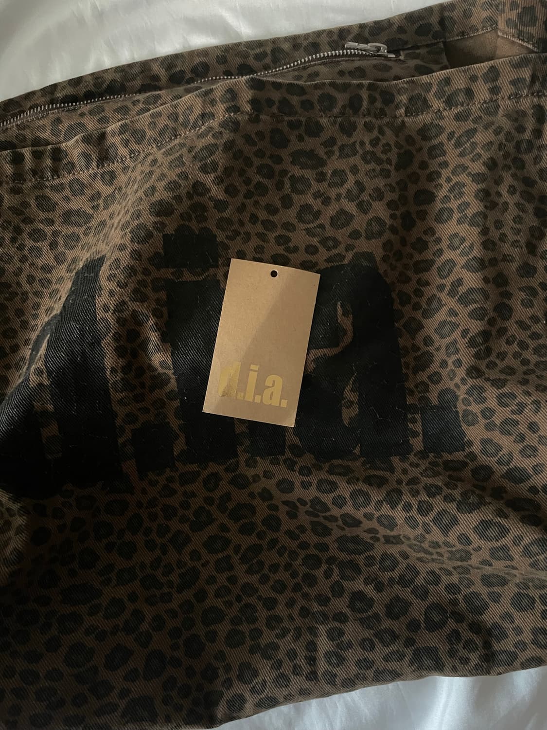 빈티지 디아 dia 다이아 레오파드 갸루 숄더백 상품이미지5