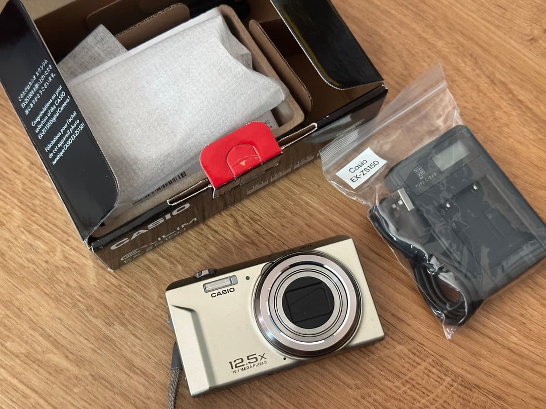 [민트급 박스품] 카시오 엑슬림 zs150 casio exilim 상품이미지1