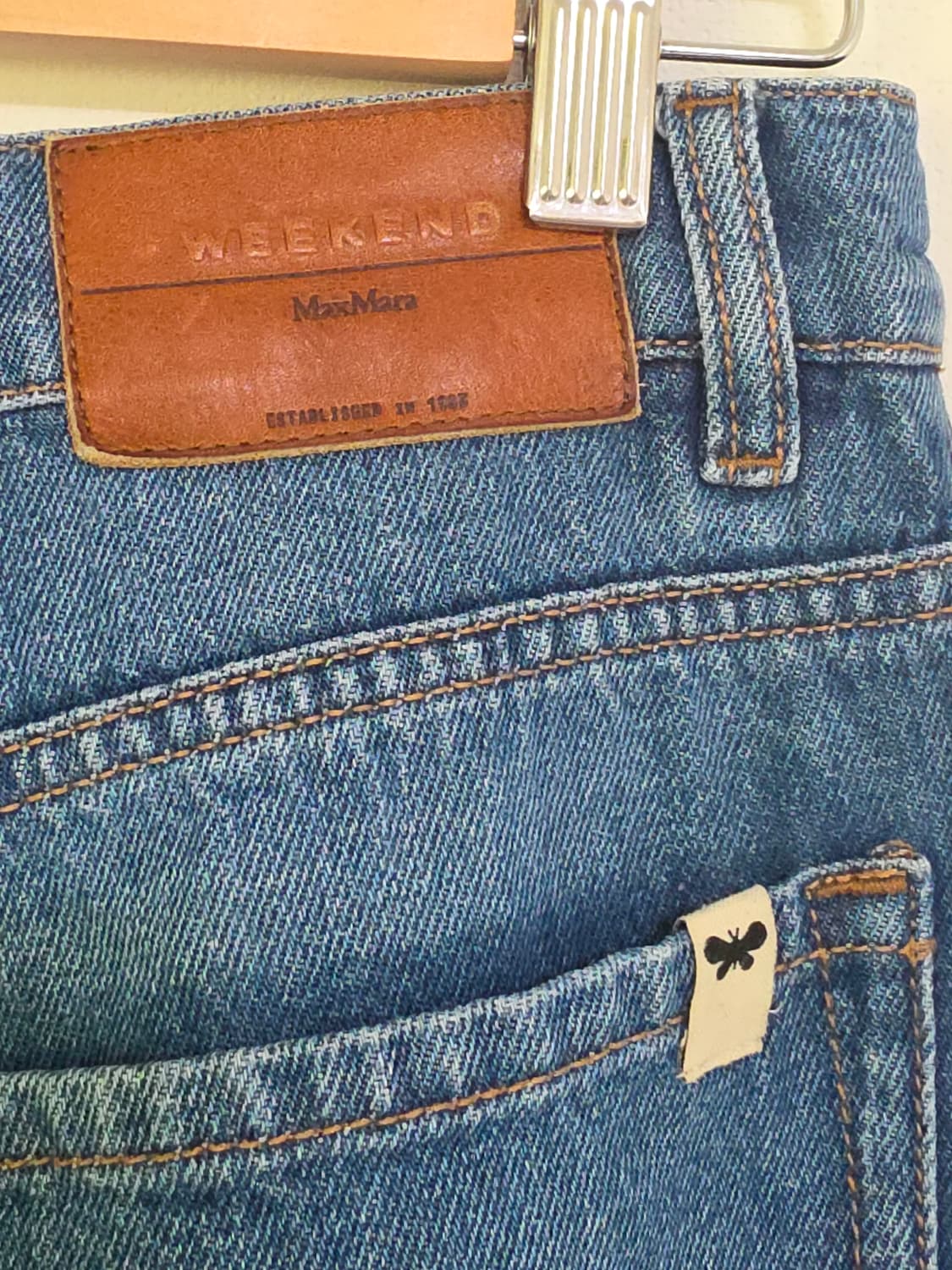 Weekend Max Mara 위켄드 막스마라 와이드 데님 팬츠 36 상품이미지3