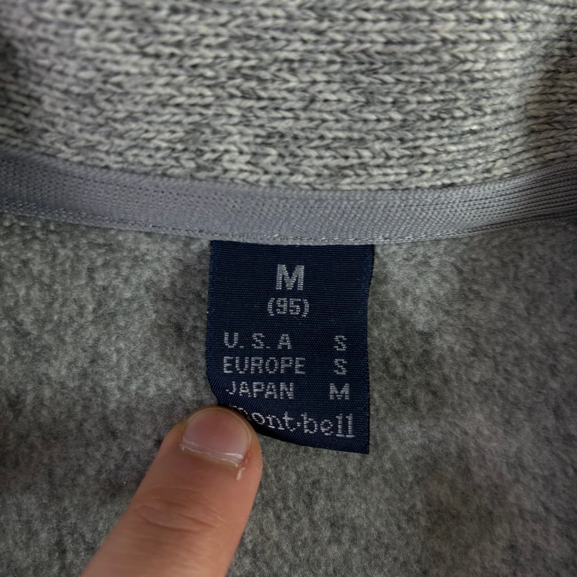 Mont-bell 몽벨 클리마플리스 집업 자켓 상품이미지3