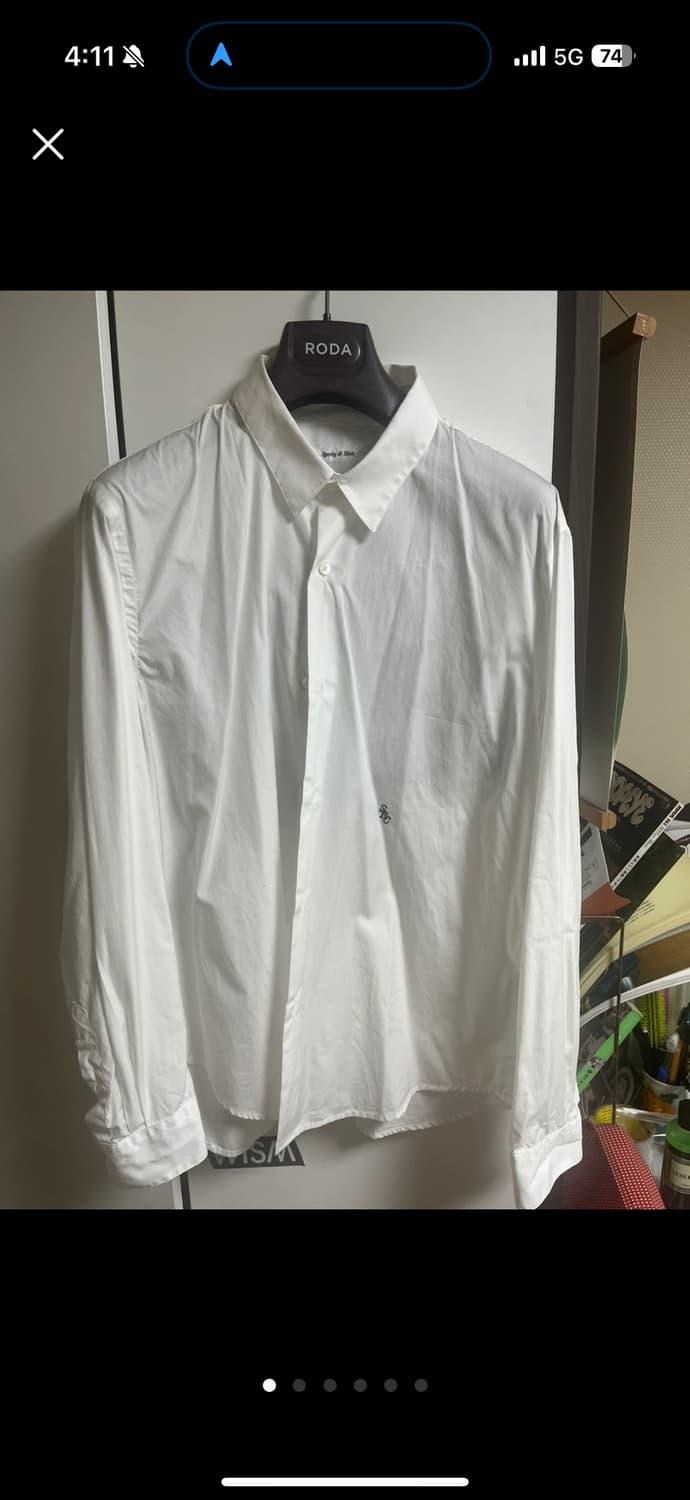 스포티앤리치 티셔츠 L 12만 made in usa 상품이미지1