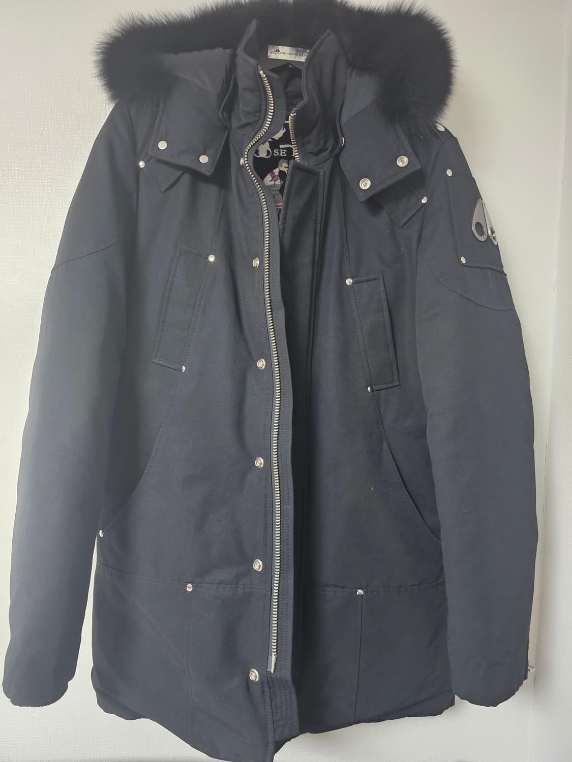 무스너클 23fw 스틸링 패딩(M/100/정품) 상품이미지1