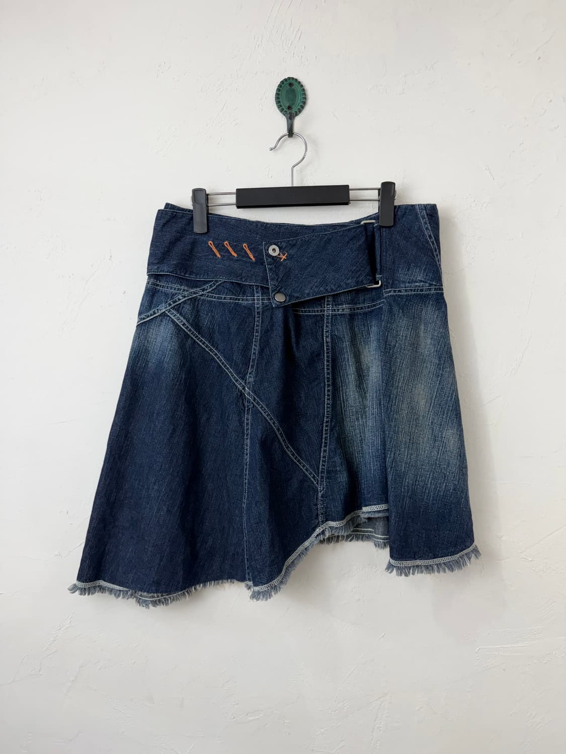디젤 데님 랩 스커트 상품이미지1