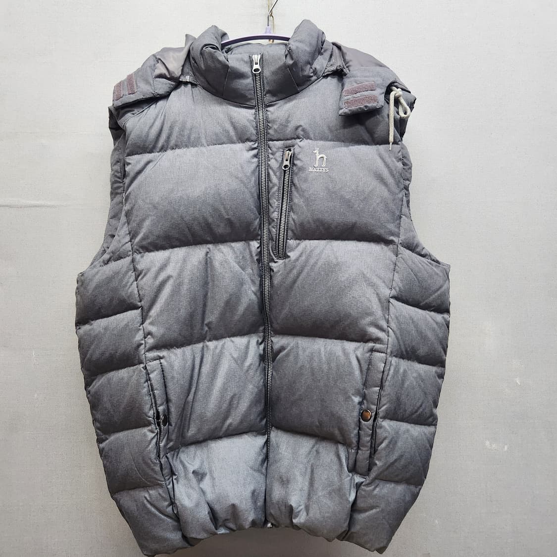 헤지스골프 덕다운 패딩조끼 XL 상품이미지1