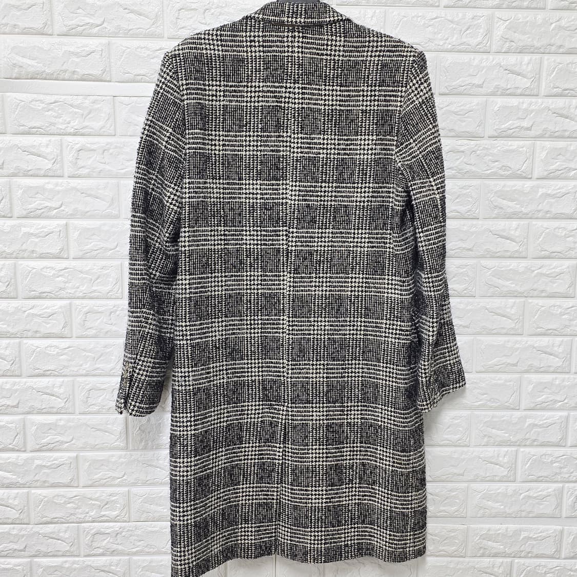 택포// 아미 AMI 겨울 모혼방 체크코트 상품이미지4