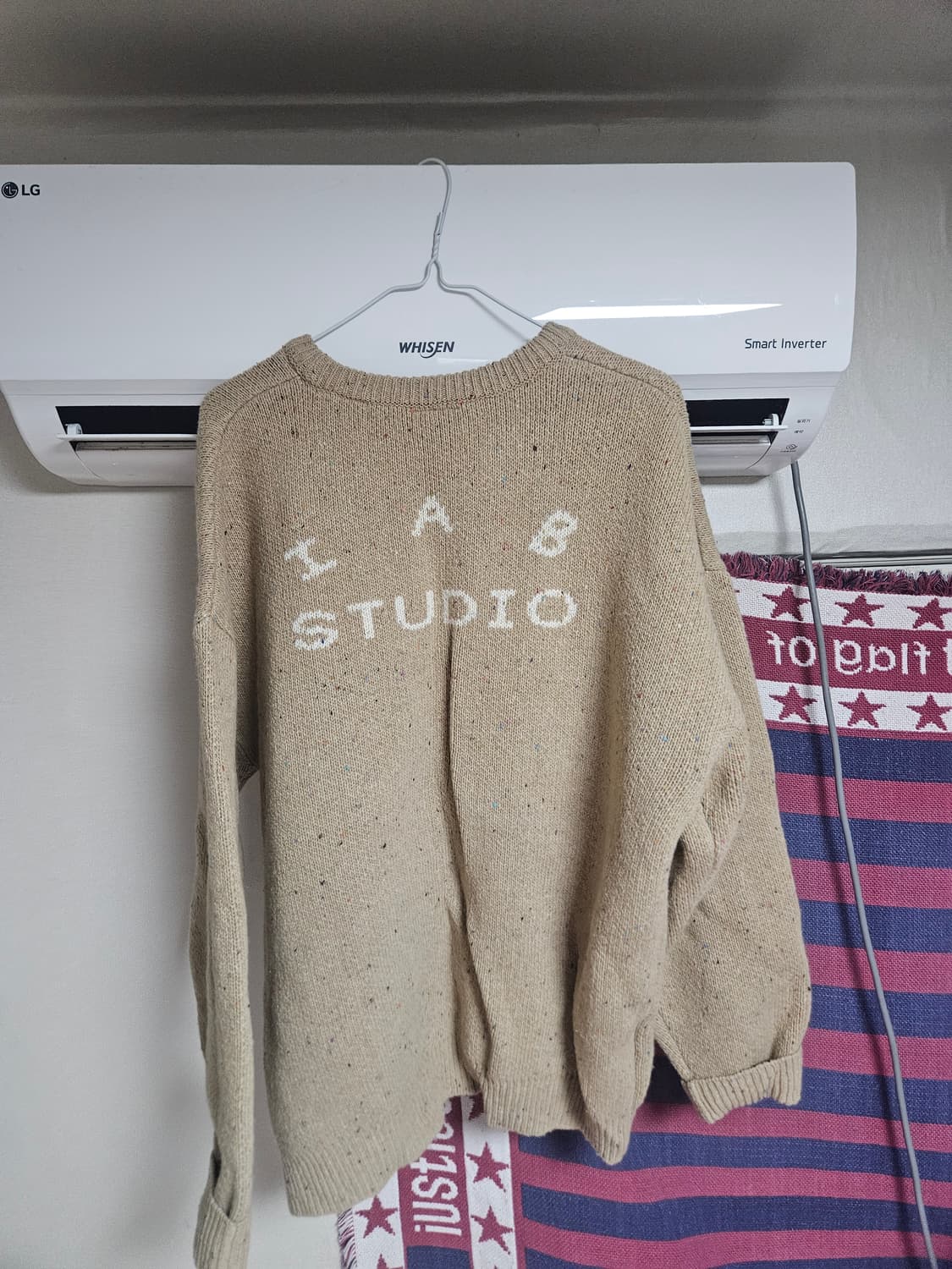 아이앱 스튜디오 x 새들러 하우스 니트 플레인 상품이미지4