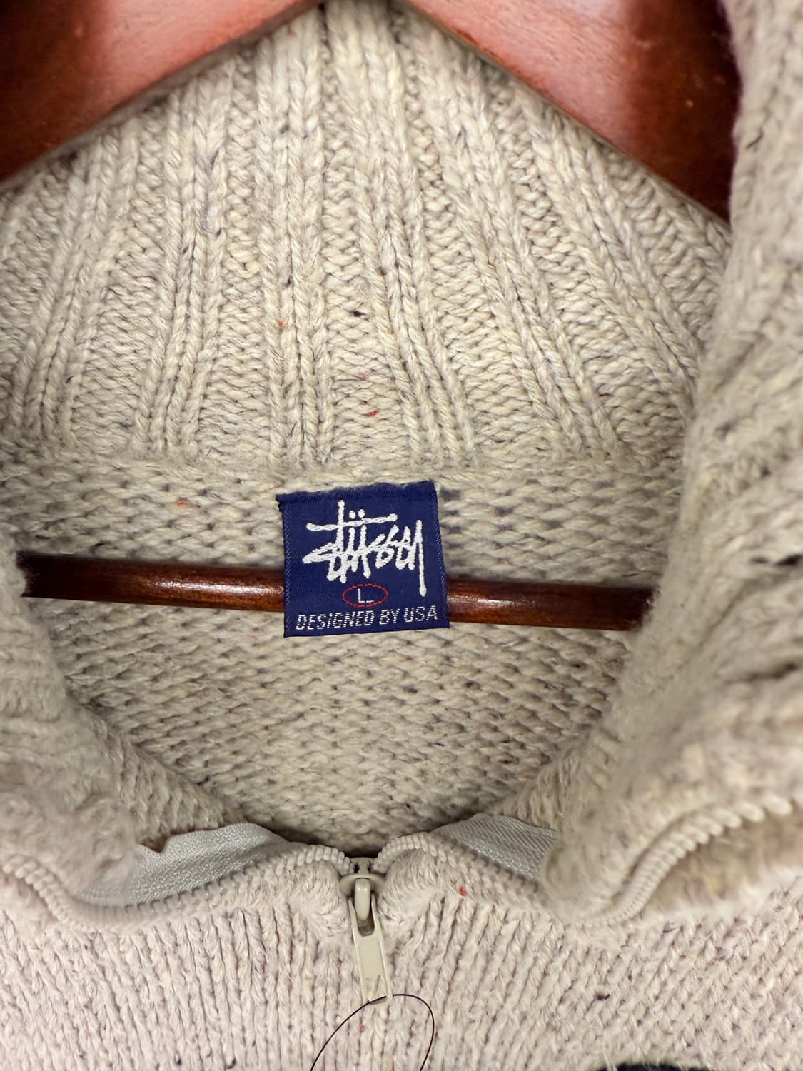 스투시 울니트집업 상품이미지8