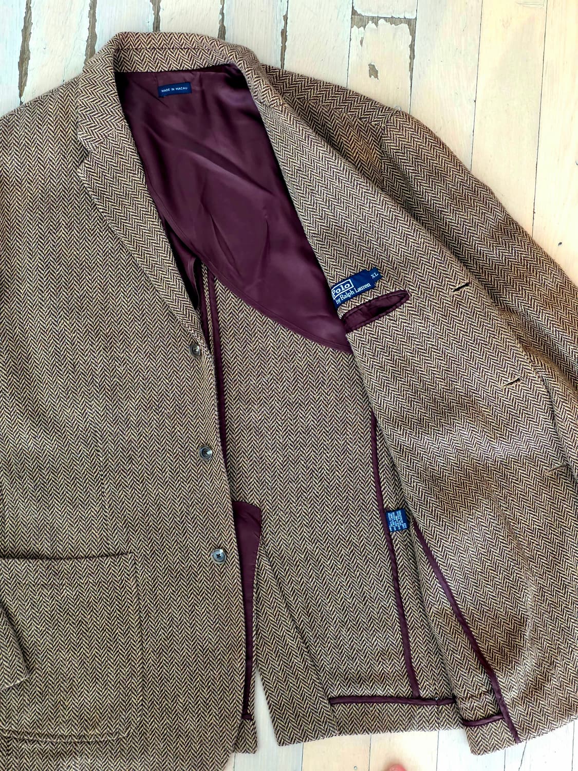 Polo Ralph lauren Herringbone jacket 상품이미지3