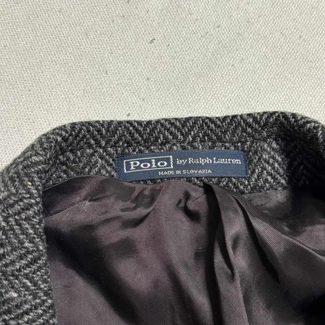 38 폴로랄프로렌 버진 울 헤링본 블레이져 상품이미지4