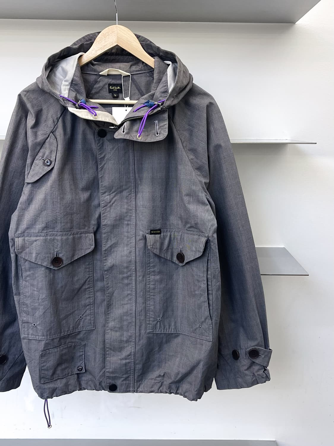 폴스미스 진스 글렌 체카 마운틴 후드 파카 상품이미지2