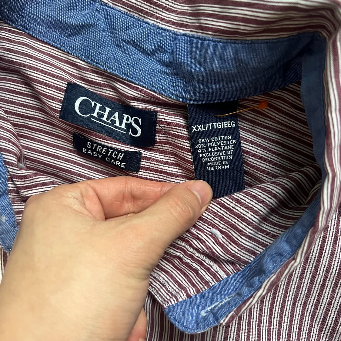 XXL CHAPS 스트라이프 셔츠 상품이미지3