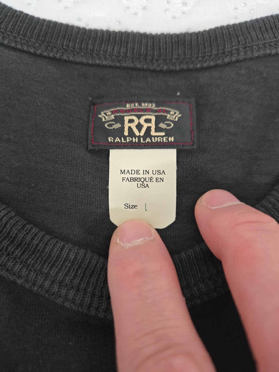 RRL 가먼트 다이 포켓  티셔츠 상품이미지4