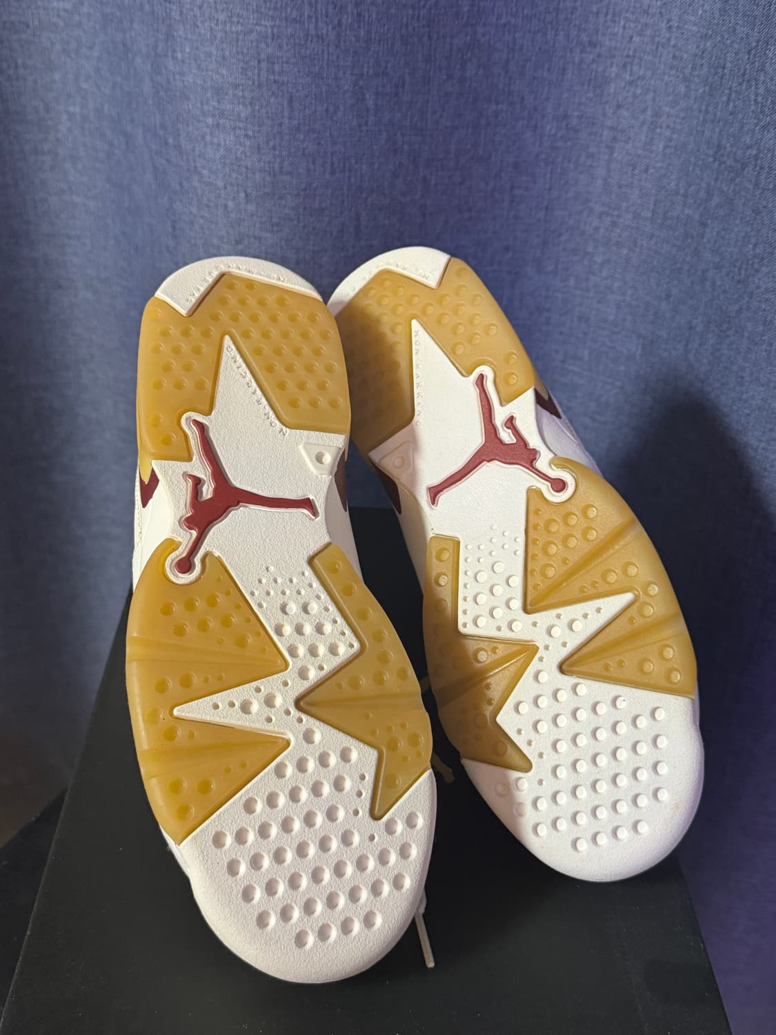 조던6 레트로 BG 흰/검/마룬 240 상품이미지5