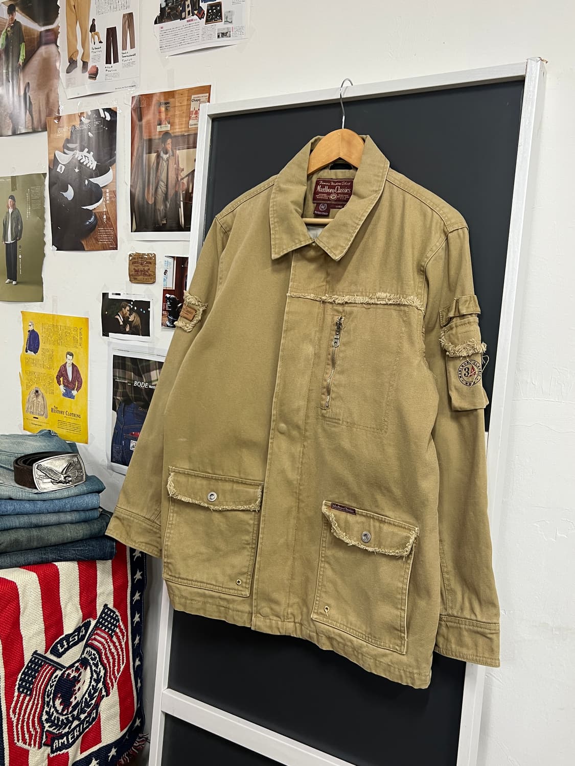 American Vintage 말보루 클래식 사파리 워크 자켓 상품이미지3