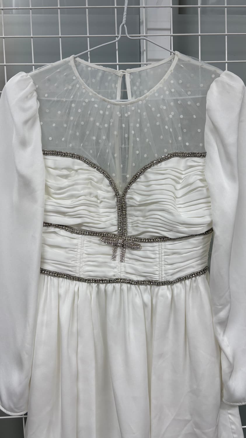 셀프포트레이트 화이트 원피스 상품이미지2