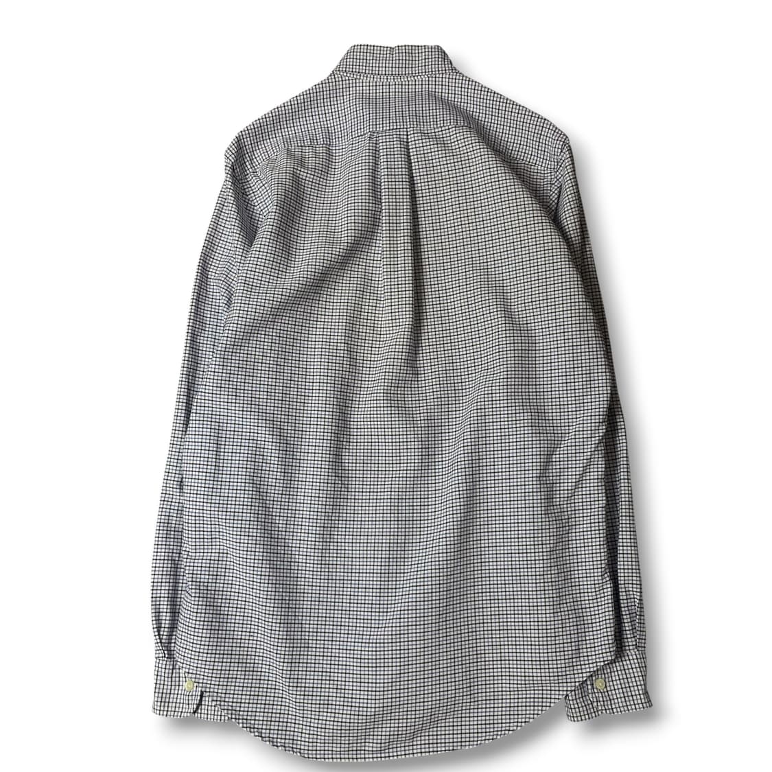 폴로 랄프로렌 블루 체크 긴팔 셔츠 S 상품이미지3