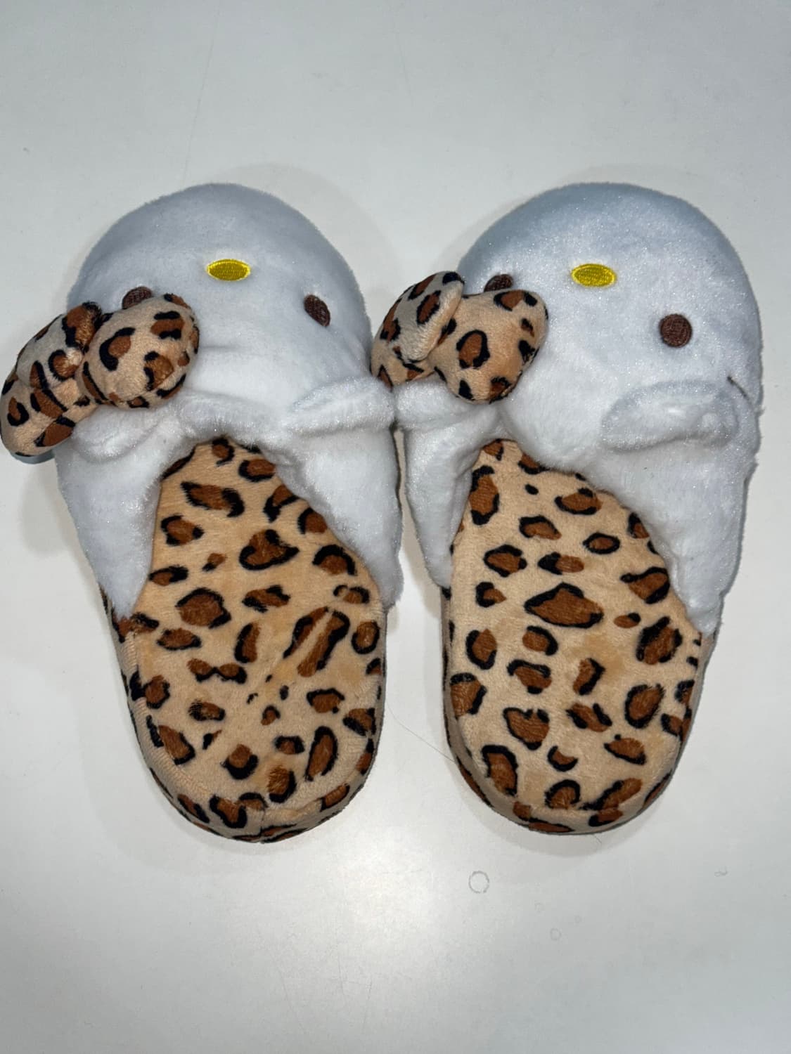 헬로키티 갸루 호피 슬리퍼 여성 실내화  상품이미지3