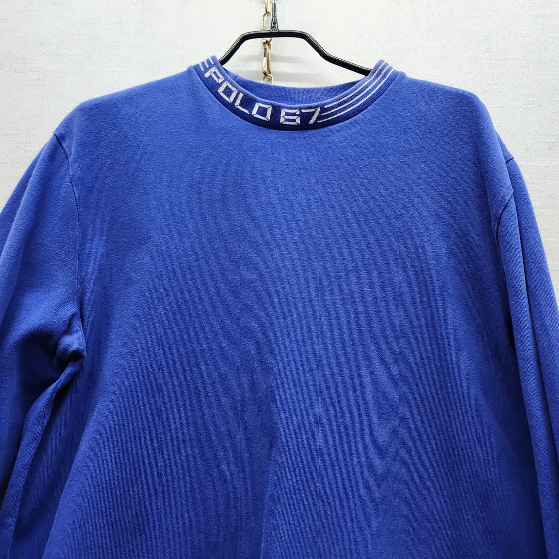 폴로랄프로렌 넥 스펠아웃 로고 긴팔티 S(M) 남여공용 상품이미지2