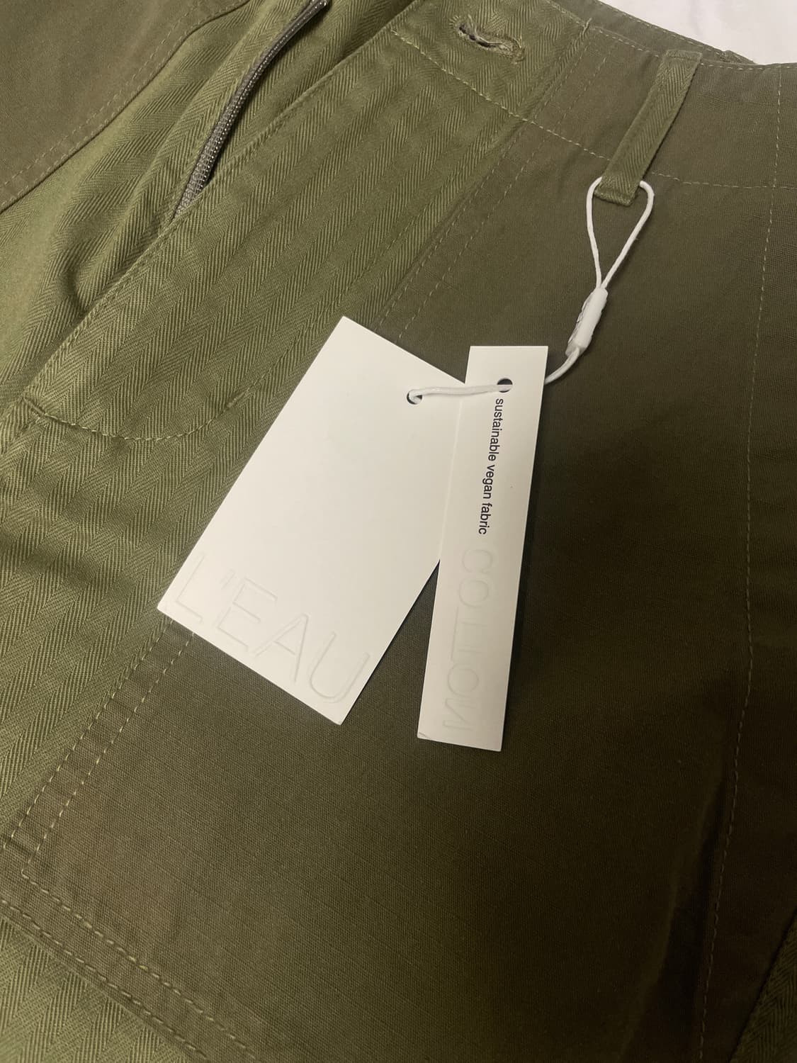 새상품) leau 로우 oliver pocket pants khaki S 상품이미지6