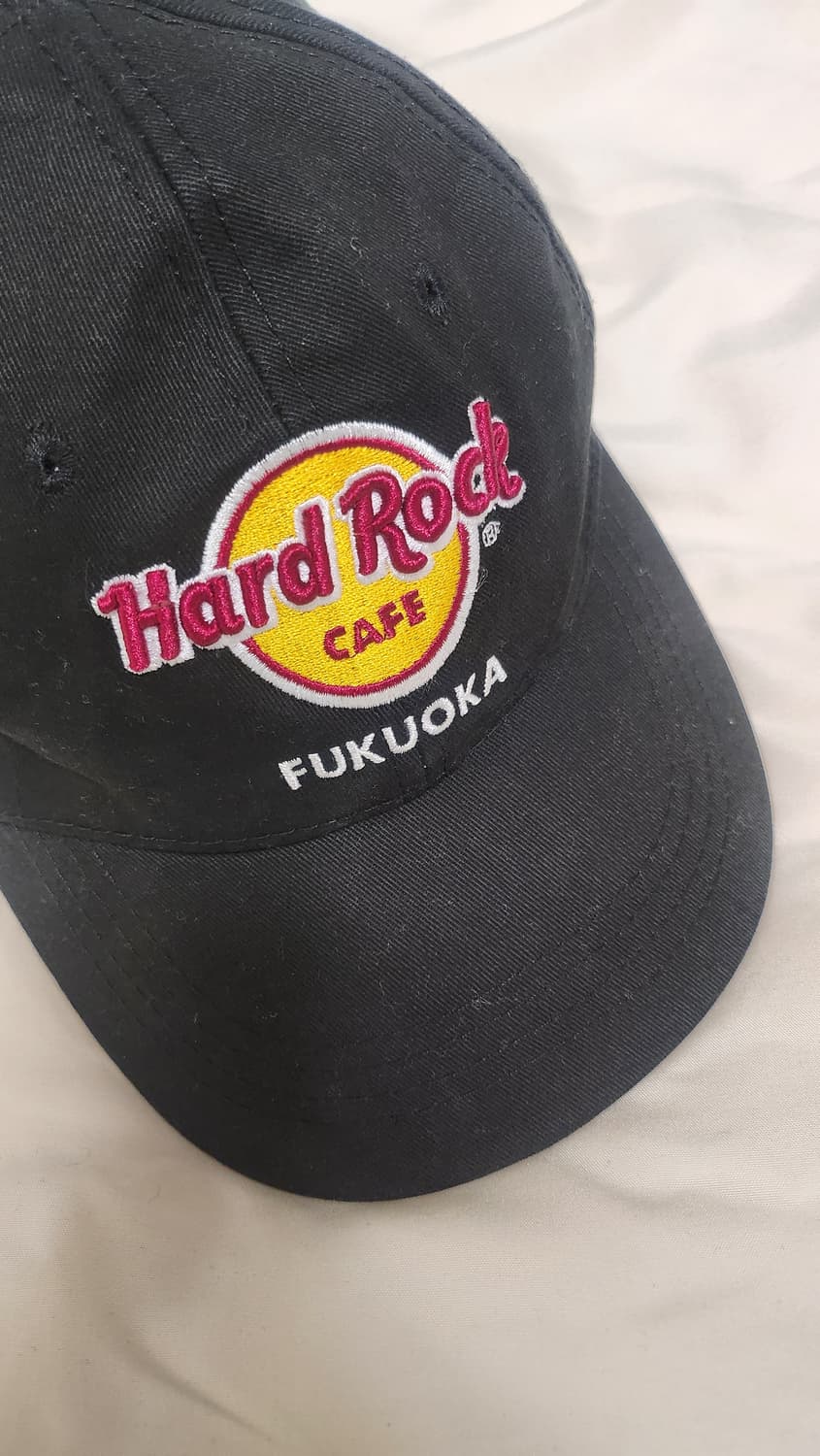 90s Hard Rock Cafe Fukuoka cap 상품이미지3