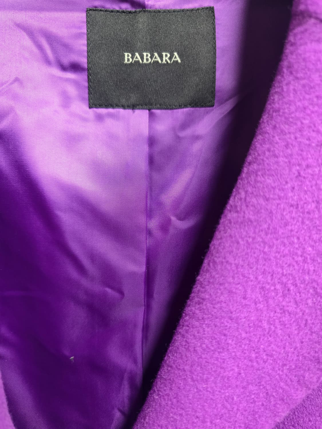 바바라 핸드메이드 울.케시미어 자켓 M 상품이미지3