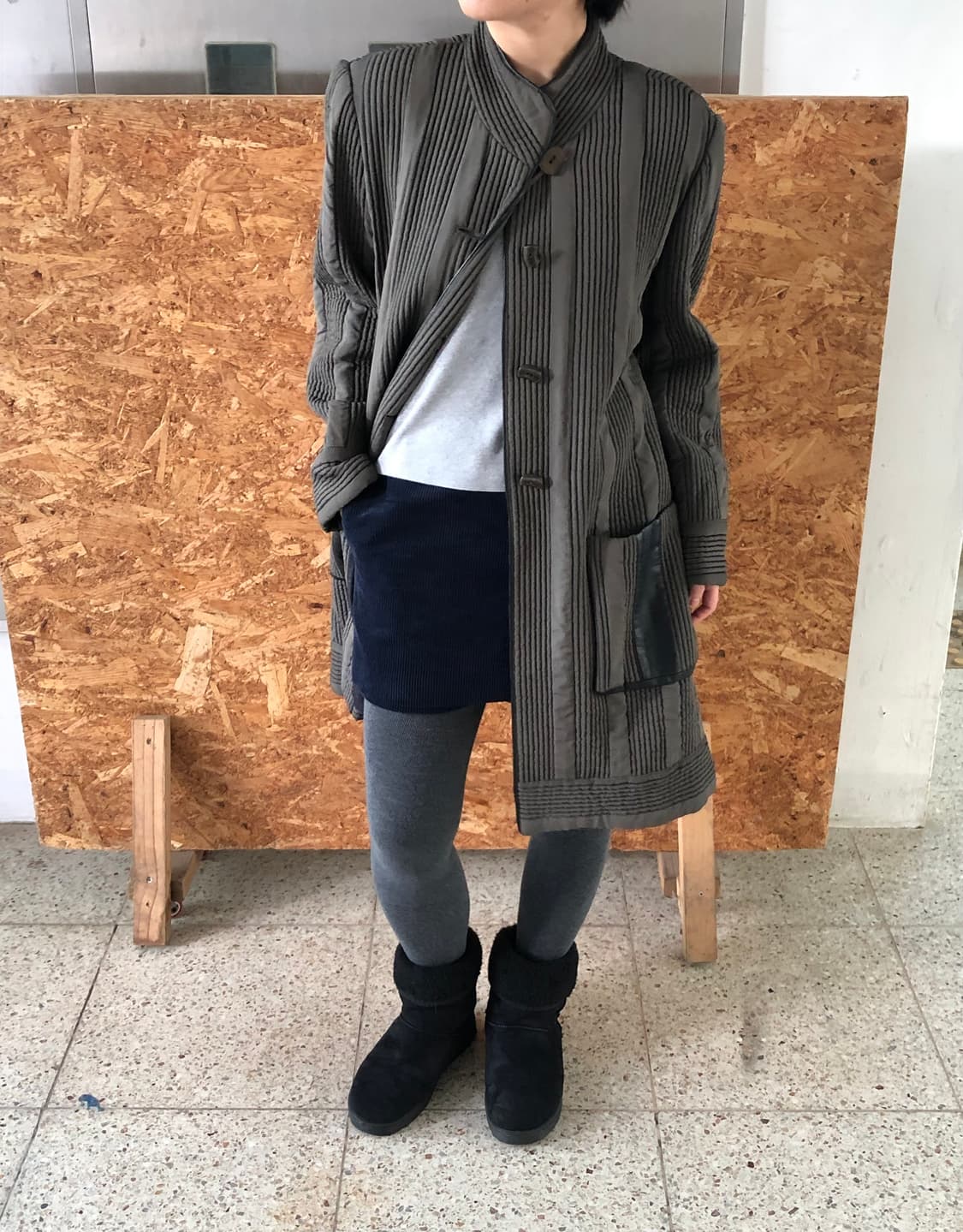 corduroy skort 상품이미지3