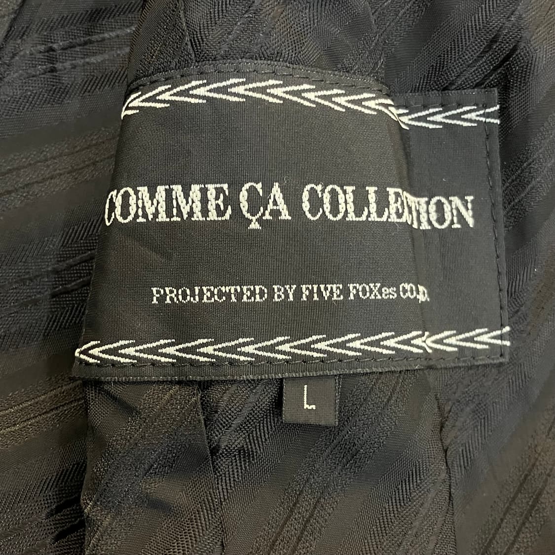 Comme Ca Ism 콤사이즘 블랙 트렌치 코트 상품이미지2