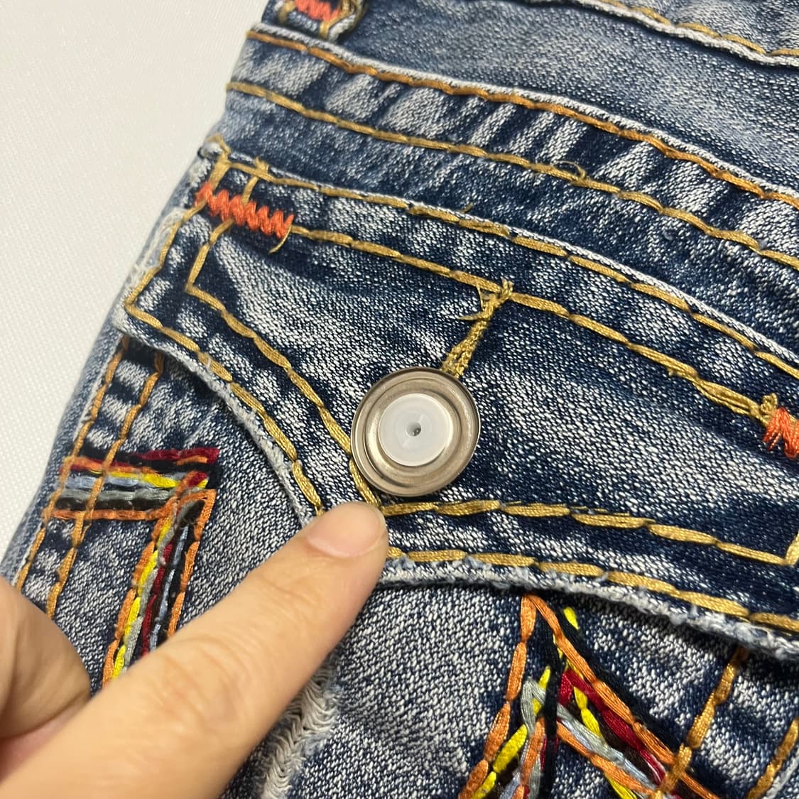 트루릴리젼 조이 슈퍼티 부츠컷 데님 팬츠  30 상품이미지9