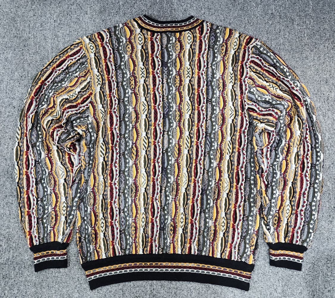 빈티지 쿠지스타일 케이블 울 니트 L 상품이미지2