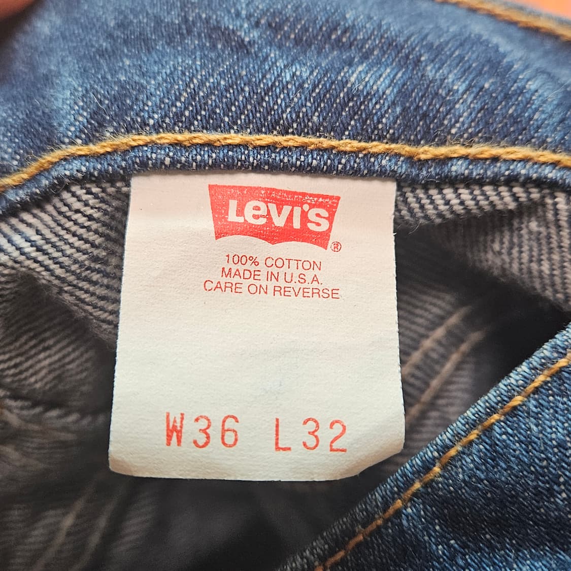 90s 리바이스 517 오렌지탭/made in USA 상품이미지5