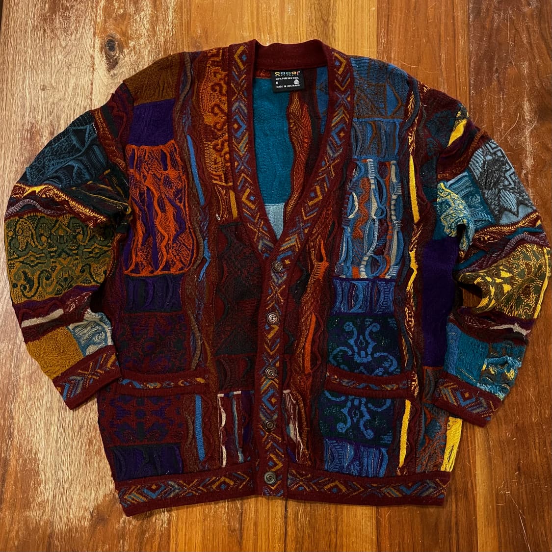 Coogi 쿠지 울 가디건 S 상품이미지1