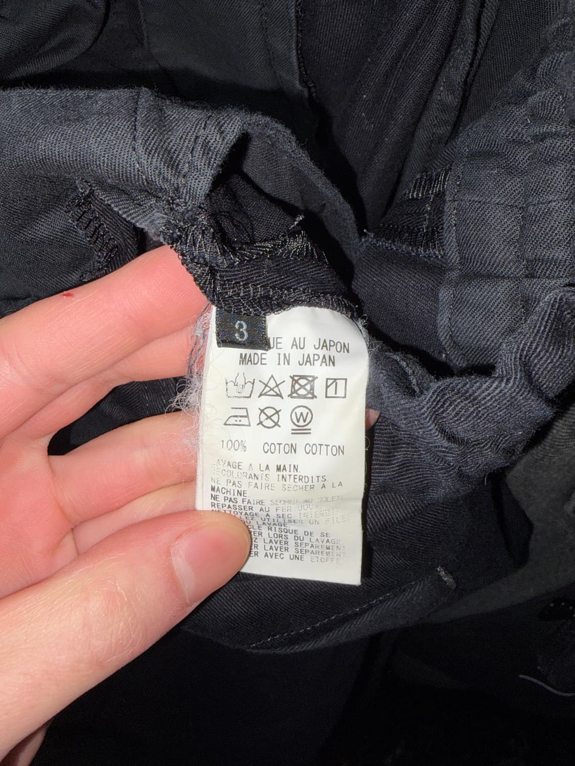 요지야마모토 SYTE 하카마팬츠 상품이미지4