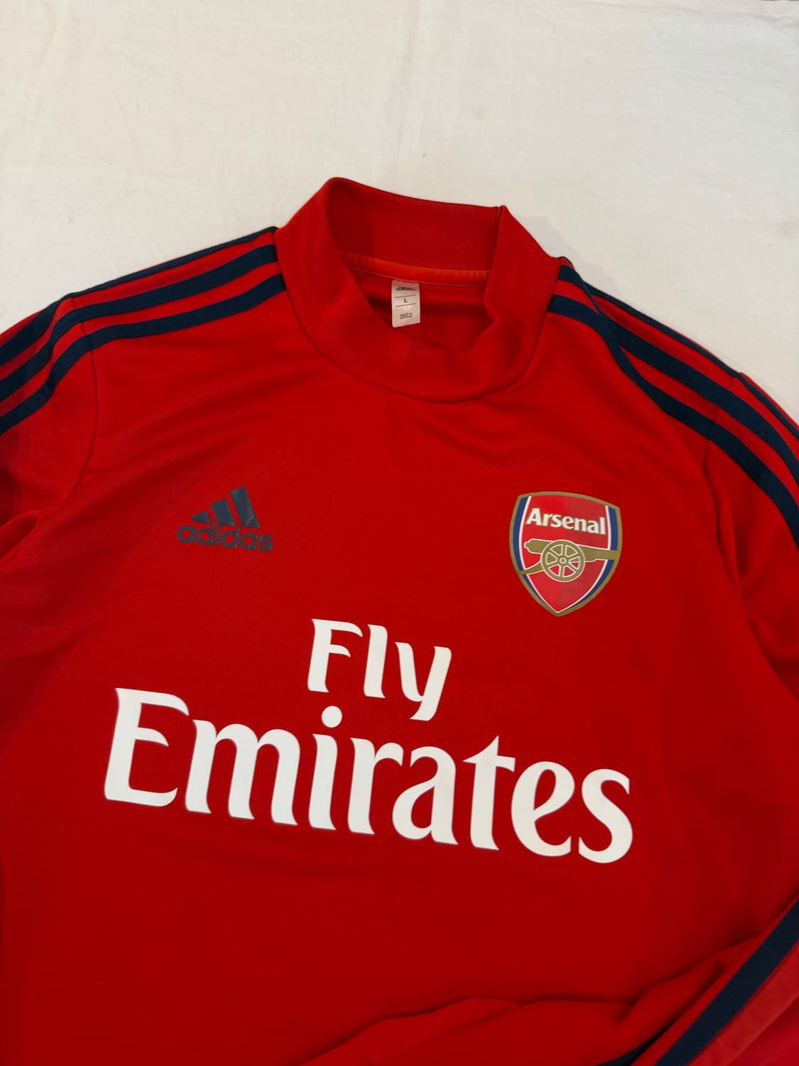 아디다스 19-20 아스날 트레이닝 드릴탑 져지 레드 상품이미지5