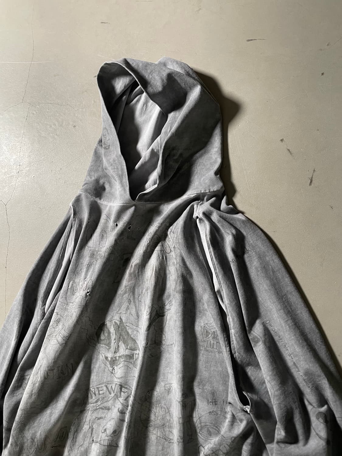 KZ Atelier  Hand Artwork Hooded 상품이미지5