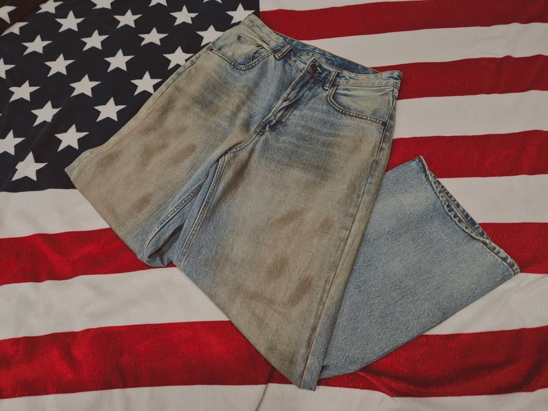 자라 머드 데님 팬츠 상품이미지1