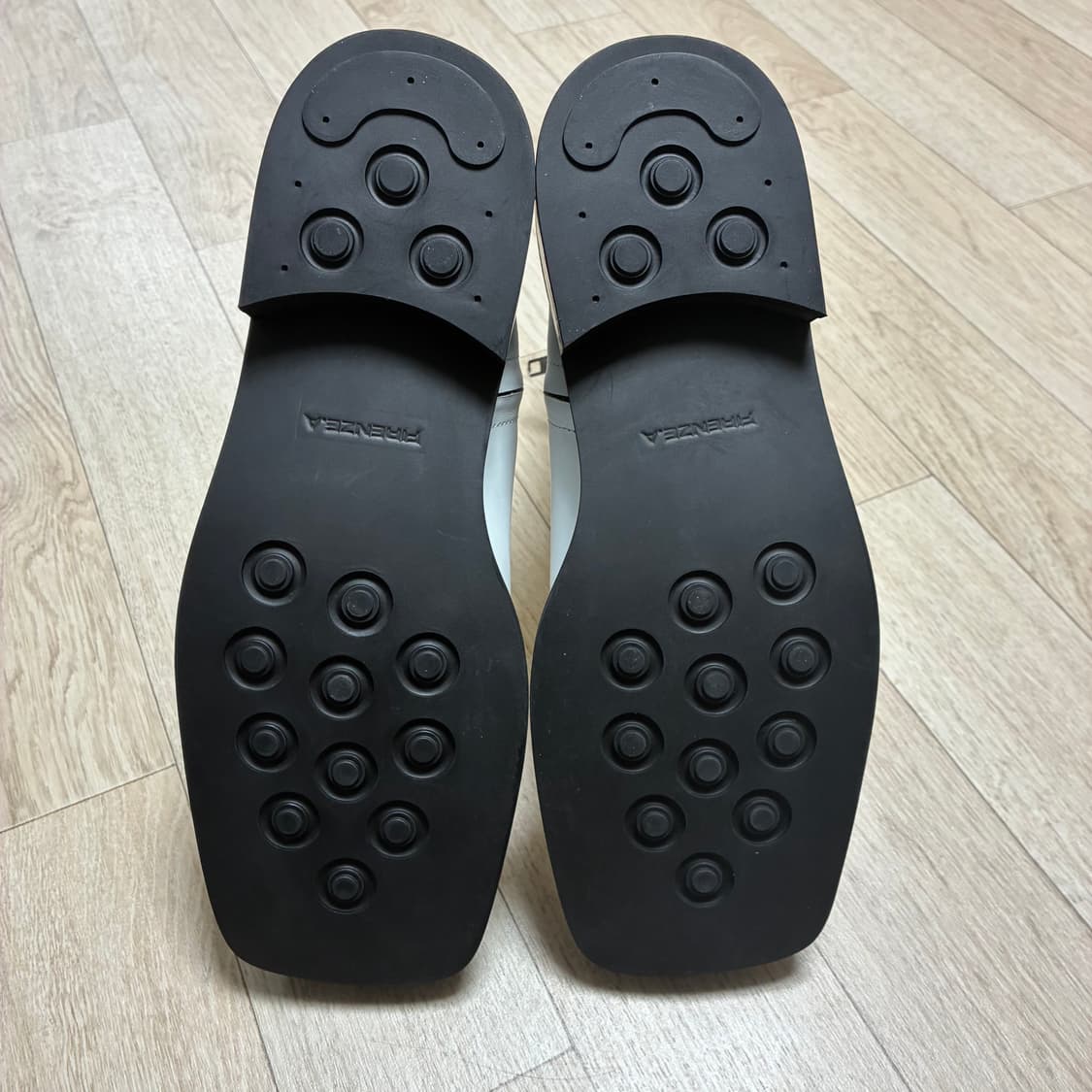 [새상품] 피렌체아뜨리에 중앙절개 와이드 스퀘어토 집업부츠 5705 상품이미지9