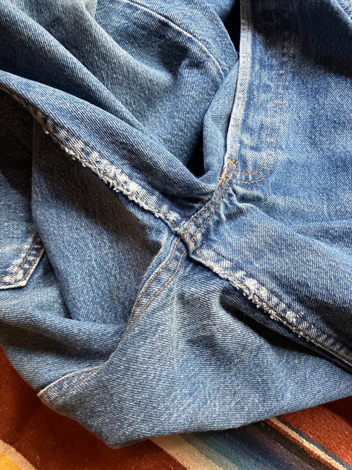 80s USA 빈티지 리바이스 501 데님 팬츠 상품이미지6