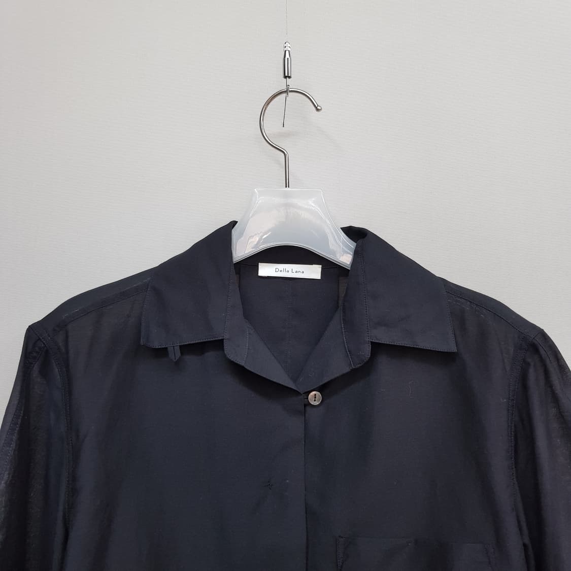 델라라나 Della Lana 2025 크롭 셔츠 자켓 S사이즈 상품이미지2