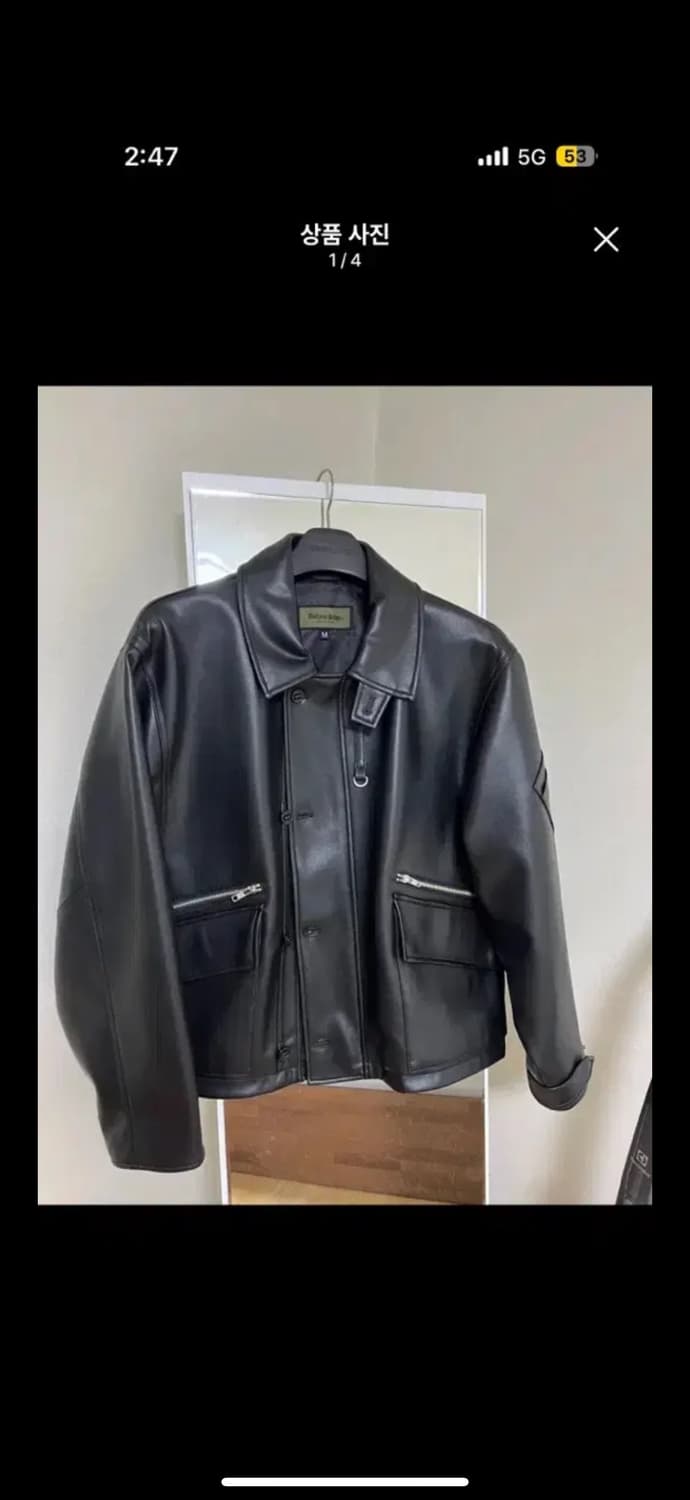 유니폼브릿지 mk3 레더자켓 상품이미지1