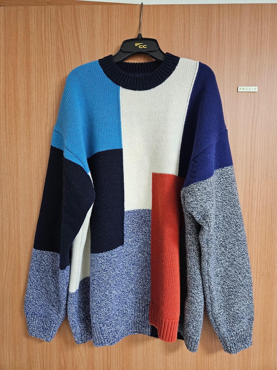 자라 스튜디오니콜슨 컬러블록 니트 스웨터 M 상품이미지2