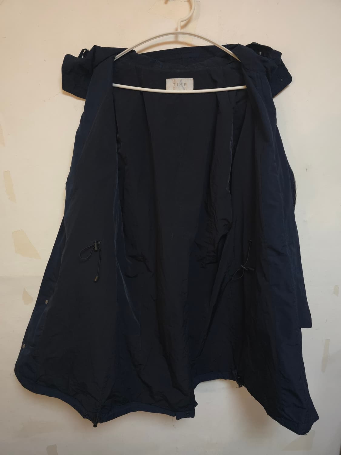 타임 남성 네이비 후드 야상 점퍼 (간절기)100(105~110)
 상품이미지6